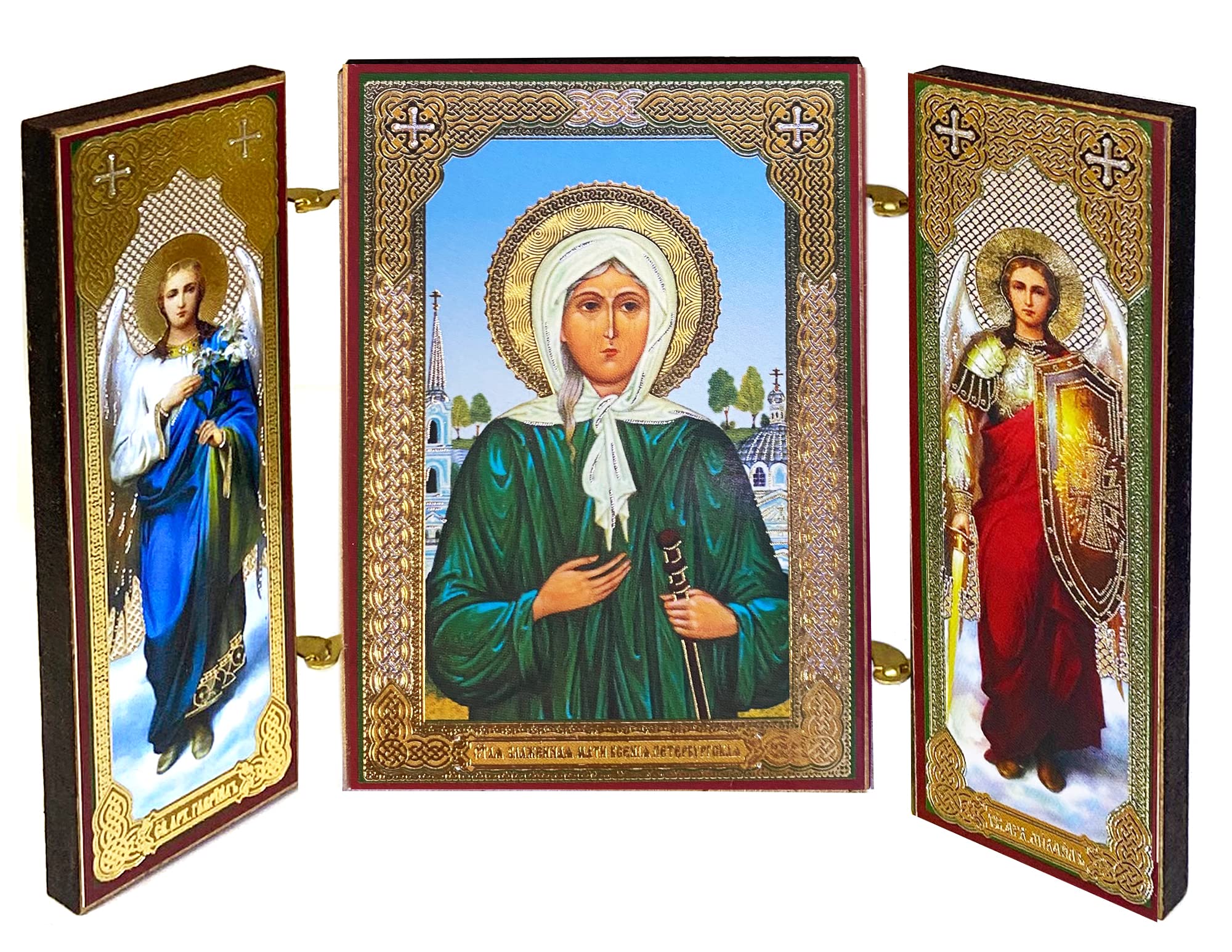 Amazon.com: Needzo Saint St Xenia Icon Orthodox Russian Saint